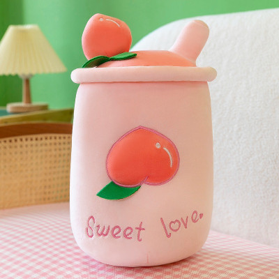 Thú bông trà sữa trái cây Sweet love siêu dễ thương hàng cao cấp (25cm--->70cm) Gối ôm ly trà sữa trái cây mềm mịn êm ái hot trend