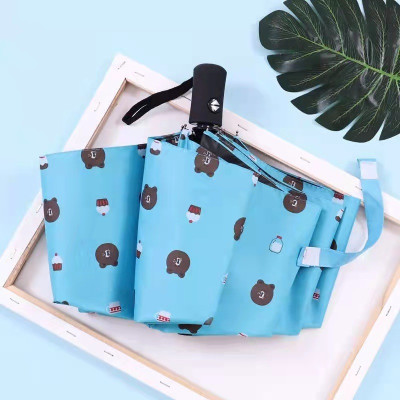 Ô dù đi mưa , che nắng vải dù gấp gọn , hình gấu dễ thương cute nhiều màu ,chống thấm nước ,chống tia UV , trẻ trung , hiện đại nhỏ gọn dễ dàng mang theo mọi nơi  