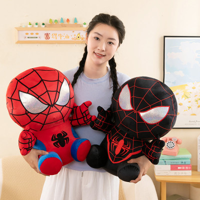 Gấu bông siêu anh hùng người nhện (Spiderman) 25cm-->50cm mẫu mới 2 màu đỏ đen siêu hot siêu cute cho bé, hàng xịn cao cấp loại 1 an toàn cho trẻ nhỏ