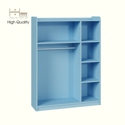 [Happy Home Furniture] KID, Tủ quần áo cho trẻ em, 100cm x 32cm x 134cm ( DxRxC), TLT_007