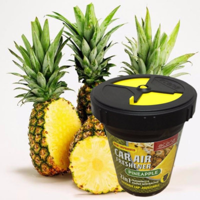 Sáp thơm ôtô thiên nhiên tiện dụng Acana 130g (hương hoa hồng)