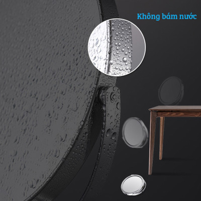 Siêu phẩm mặt gương xoay phóng đại 360 độ dùng để trang điểm, cạo râu trong phòng ngủ, phòng tắm