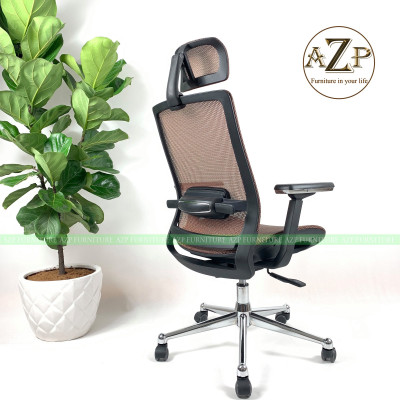 Ghế Giám Đốc AZP FURNITURE Ergonomic AZP-9106 Phân Khúc Cao Cấp - Dòng Full Lưới - Best Choice Hỗ trợ Lưng