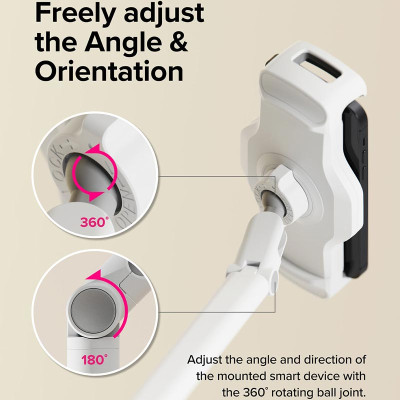 Giá đỡ cho điện thoại, máy tính bảng RINGKE Floor Stand Holder - Hàng Chính Hãng