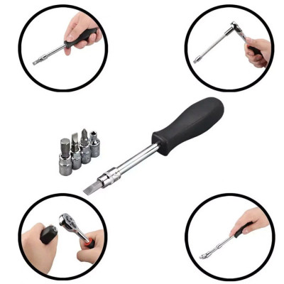 ĐÈN TRẦNBộ Dụng Cụ Mở Bulong Ốc Vít Đa Năng 46 Chi Tiết - Hàng Mới, Không Han Gỉ Loại Tốt