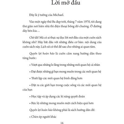 Sách: Quyền Lợi Hoàn Hảo - Quyết Đoán, Bình Đẳng Trong Các Mối Quan Hệ Và Cuộc Sống