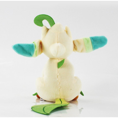 Gấu bông pokemon Eevee (eevui) Leafeon hệ cỏ lá cây (20cm--->30cm) nguyên tem nguyên tag xịn mịn đẹp hàng cao cấp, an toàn cho trẻ nhỏ