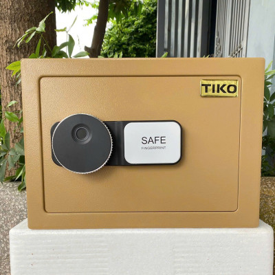 KÉT SẮT TIKO 25E VÂN TAY 2 TẦNG THÔNG MINH. MỞ BẰNG VÂN TAY KẾT HỢP KHÓA CƠ CAO CẤP
