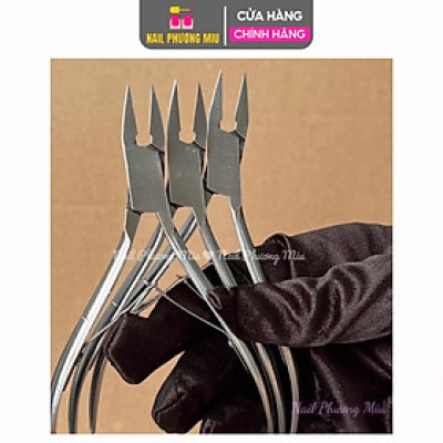 Kìm Lấy Khoé 2 Trong 1 Inox VinSall Làm Nail, Kềm Lấy Khoé Mũi Dài 1,5cm Inox Cao Cấp Nail Phương Miu