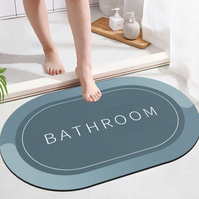 Thảm chùi chân siêu thấm hút nước 3 giây cho phòng tắm, phòng bếp, dễ dàng vệ sinh, nhanh khô vệ sinh nhà cửa an toàn với da.