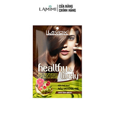 Gội Phủ Bạc Siêu Nhanh Siêu Dưỡng Lavox Healthy & Lively 30ml