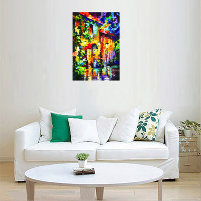 Tranh hiện đại mảnh ghép màu nghệ thuật LCV40-106