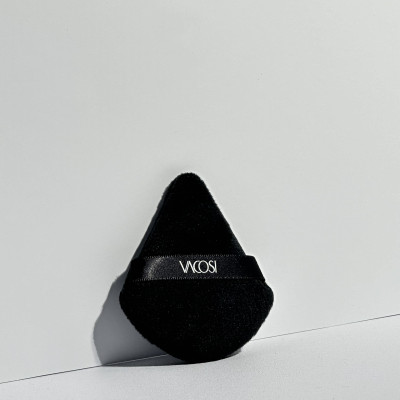 Bông phấn khô tam giác VACOSI ANGLED BLACK PUFF - BP52