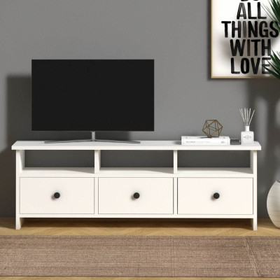 Kệ để tivi gỗ cho phòng khách gia đình SMLIFE Tauton