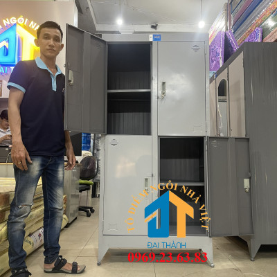 Tủ hồ sơ văn phòng 4 cửa cao 1m8 ngang 90cm sâu 45cm Đại Thành giá rẻ
