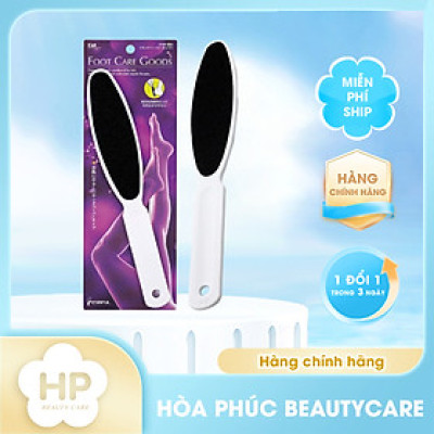 Cây Chà Gót Chân Có Tay Cầm Cán Nhựa Kai 000HB-0304 (Màu Trắng)