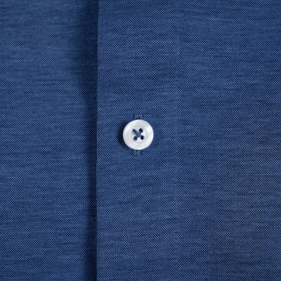 Áo sơ mi nam tay dài màu xanh chàm GENTITI by Thái Tuấn - 1C806HAKT057