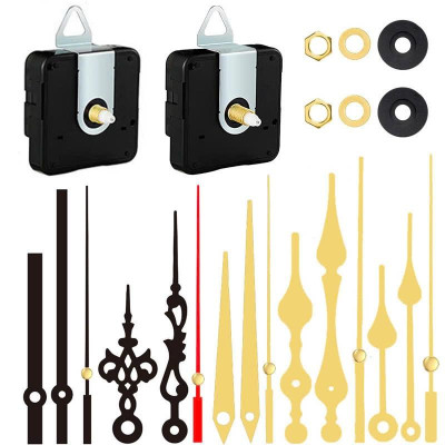 Linh kiện đồng hồ treo tường đầy đủ: Máy, Kim, Ốc, Móc treo, Đinh, Ốp – DIY dễ lắp, bền, chuẩn size