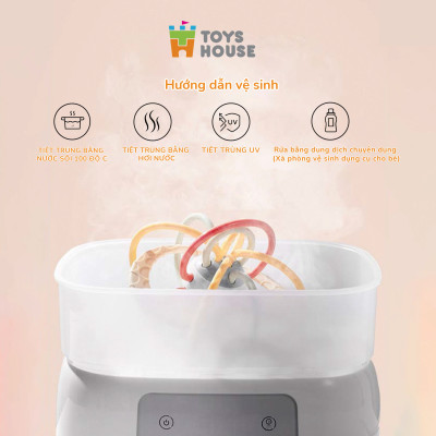 Đồ chơi bóng vòng nhựa mềm kết hợp gặm nướu cho bé ToysHouse 822-86