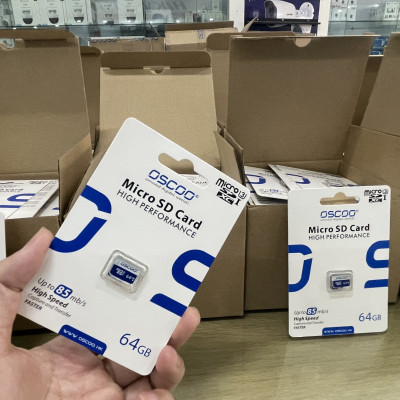 Thẻ nhớ Micro SD OSCOO UHS-I Class 10 - Hàng Chính Hãng - Tốc độ cao, bền bỉ, dùng cho Camera giám sát, Máy ảnh, Điện thoại