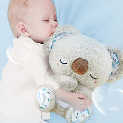 Gấu Nhịp Thở Ngủ Gấu Koala Bông Nhịp Thở Mô Phỏng Hít Thở Ánh Sáng Âm Thanh Giúp Vào Giấc Ngủ Nhanh