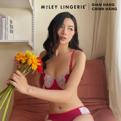 Áo Ngực Cúp Ngang Phối Viền Ren  Miley Lingerie BRM04202