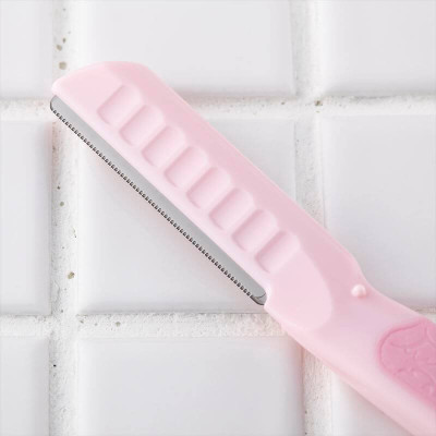 Dao Cạo Lông Mày Cán Dài Kai Pretty 01628-GA0053 (Set 3 cây)