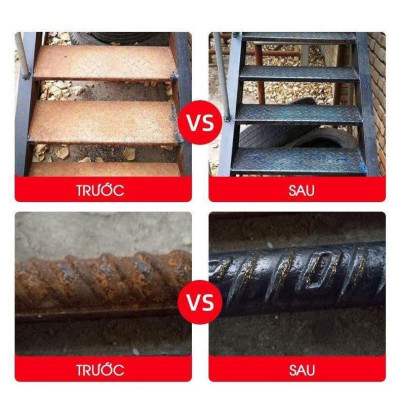 [1 Kg] Keo Sơn Chống Han Gỉ, Gỉ Sét, Chống Cháy TAIKO CG01 - Phù Hợp bề mặt Tấm Lợp, Lan Can, Cổng, Gầm Xe Thép