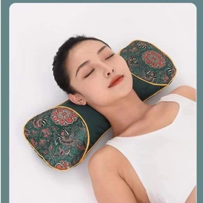 Gối ChườmẤm Cổ Gáy Ngải Cứu, Gối Ngải Cứu Cắm Điện Làm Nóng Cổ Giúp Giảm Đau Vai Gáy, Gối Kê Cổ Thảo Dược