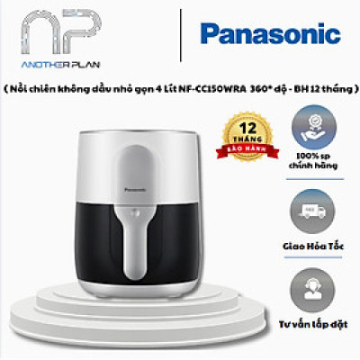 [ Hàng Chính Hãng ] Nồi chiên không dầu nhỏ gọn 4 Lít NF-CC150WRA  360º độ - BH 12 tháng