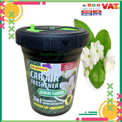 Sáp thơm ôtô thiên nhiên tiện dụng Acana 130g (hương hoa nhài)