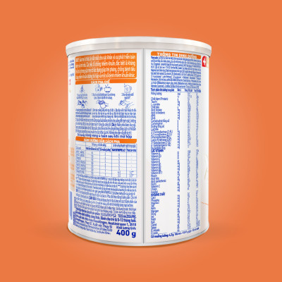 Sữa bột NAN INFINIPRO A2 1 với công thức đầu tiên chứa đạm A2, 6HMO & Lợi khuẩn kép nhập khẩu Thụy Sĩ - Hộp 400g (0 - 12 tháng)