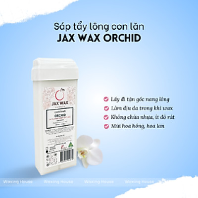 Sáp tẩy lông ấm con lăn Jax Wax Australia Orchid 100ml