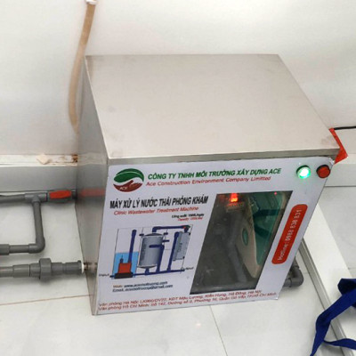 (Hàng chính hãng) Máy lọc nước thải Litero ACE1000I xử lý nước thải Phòng khám chuyên khoa mắt công nghệ oxy hoá bậc cao kết hợp lọc nano và than hoạt tính 1 bộ