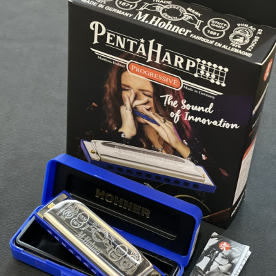 Kèn harmonica diatonic 10 lỗ Penta harp hãng Hohner-Nhập Đức