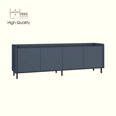 [Happy Home Furniture] LAVIA, Kệ TV 4 cửa mở - chân sắt, 180cm x 40cm x 60cm ( DxRxC), KTV_046