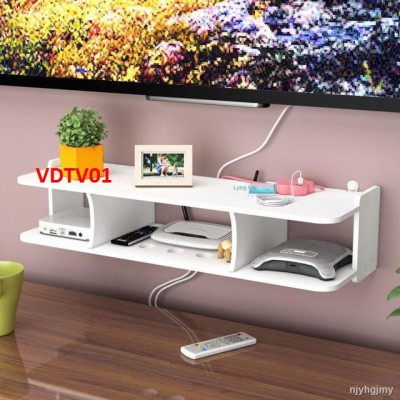 Kệ ti vi treo tường trang trí VDTV01 - Nội thất lắp ráp