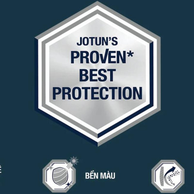 Sơn tường cao cấp JOTUN JOTASHILED BỀN MÀU TOÀN DIỆN 5L, chống bám bẩn (Sơn ngoại thất)