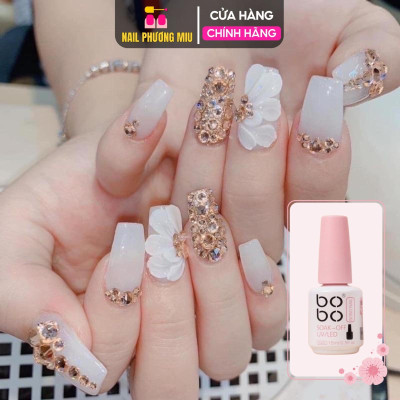 Sơn Thạch Nước Gạo BOBO Số 13 Cao Cấp Chai 15ml Làm Nail Tinh Tế, Sơn Gel Siêu Bền, Màu Bóng, Không Bọt Khí, Chuyên Dùng Cho Tiệm Nail
