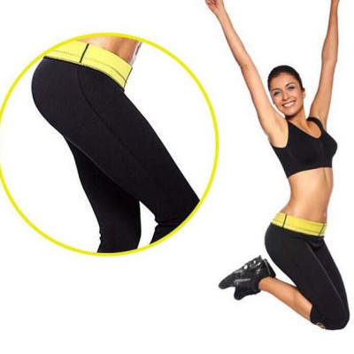 Quần sinh nhiệt tan mỡ bụng và đùi màu đen