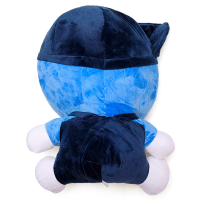 Gấu bông Doraemon rock mũ cực ngầu