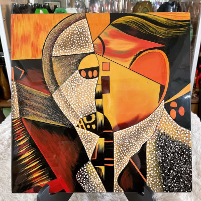 Tranh Sơn Mài - Họa Tiết PICASSO | Size 40x40 cm | Kèm Khung Sơn Mài Cao Cấp