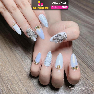 Sơn Nứt Đen Trắng Vedeeni 15ml Cao Cấp Đậm Mướt, Sơn Tạo Nứt Tự Nhiên Dễ Kéo, Không Bị Gợn Chuyên Dùng Làm Nail Women Nữ