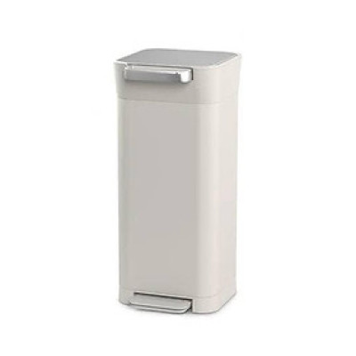 Thùng rác Joseph Joseph 30039 Titan Slim 20L – Compactor Stone Hàng chính hãng