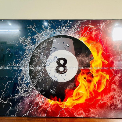 TRANH BIDA - TRANH TRÁNG GƯƠNG - TRANG CANVAS - TRANH TREO TƯỜNG TRANG TRÍ QUÁN BIDA(TẶNG KÈM ĐINH 3 CHÂN)