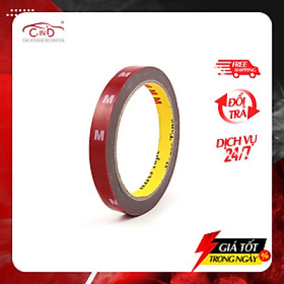 Băng Keo 2 Mặt Chuyên Dụng CIND (12mmx3m)