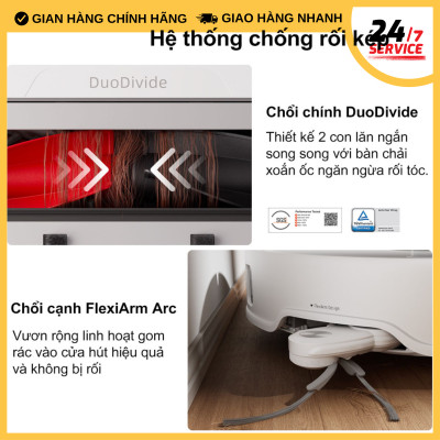 Robot hút bụi lau nhà Roborock Q Revo Curv – Hàng Chính Hãng