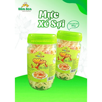 Đặc Sản Bình Thuận  -  Mực Xé Sợi Đầm Sen - 80G