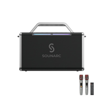 Loa karaoke kháng nước SOUNARC K2 ( Tặng kèm 2 Micro) - Hàng Chính Hãng