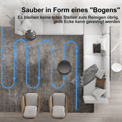 Robot Hút Bụi Lau Nhà Xiaomi Vacuum Mop Pro - Màu Ngẫu Nhiên Diện Tích Hoạt Động 150 m2 Lực Hút 3000 Pa Công Suất 40 W - Hàng Nhập Khẩu